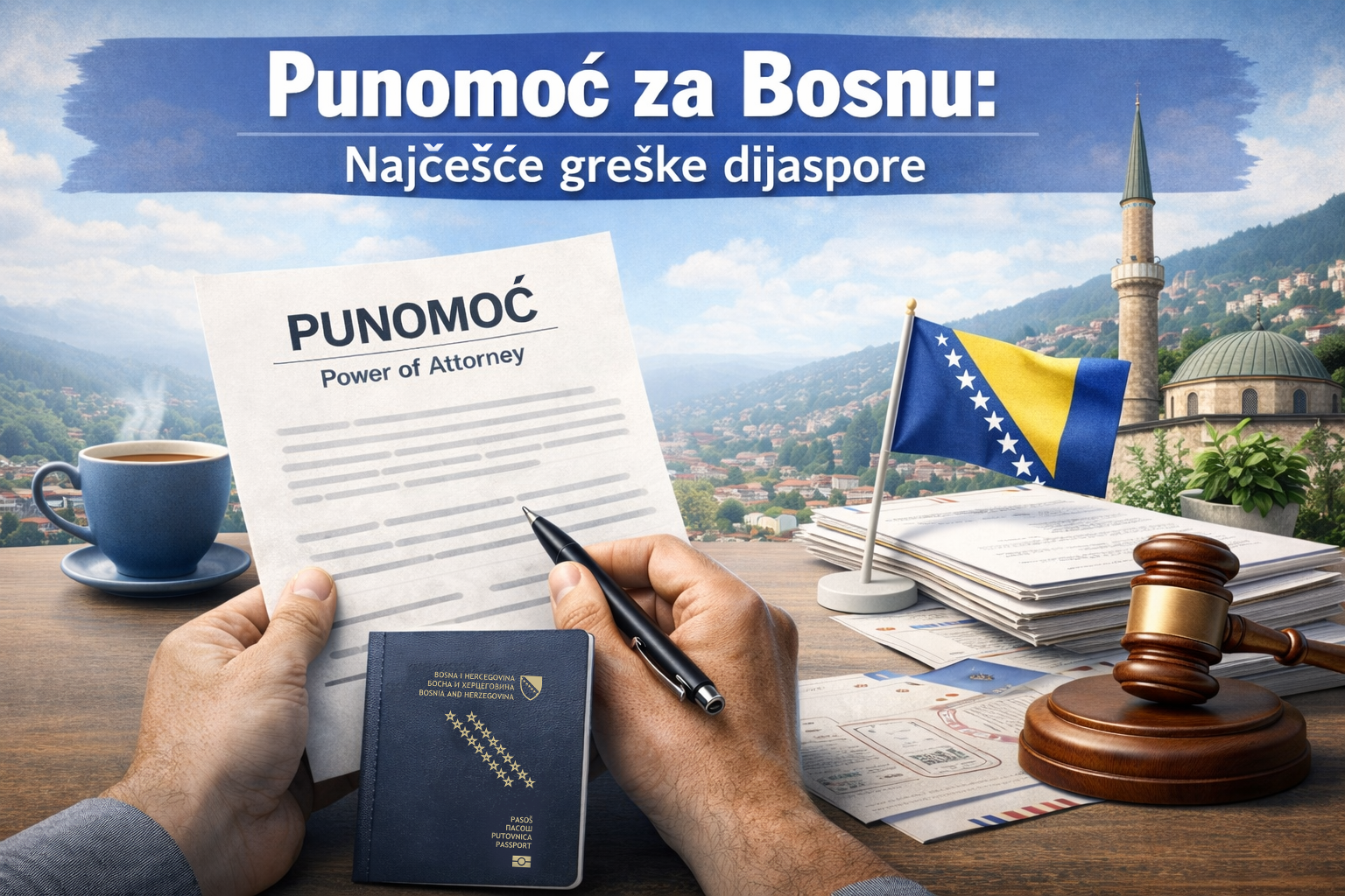 Punomoć za Bosnu: Najčešće greške koje dijaspora pravi